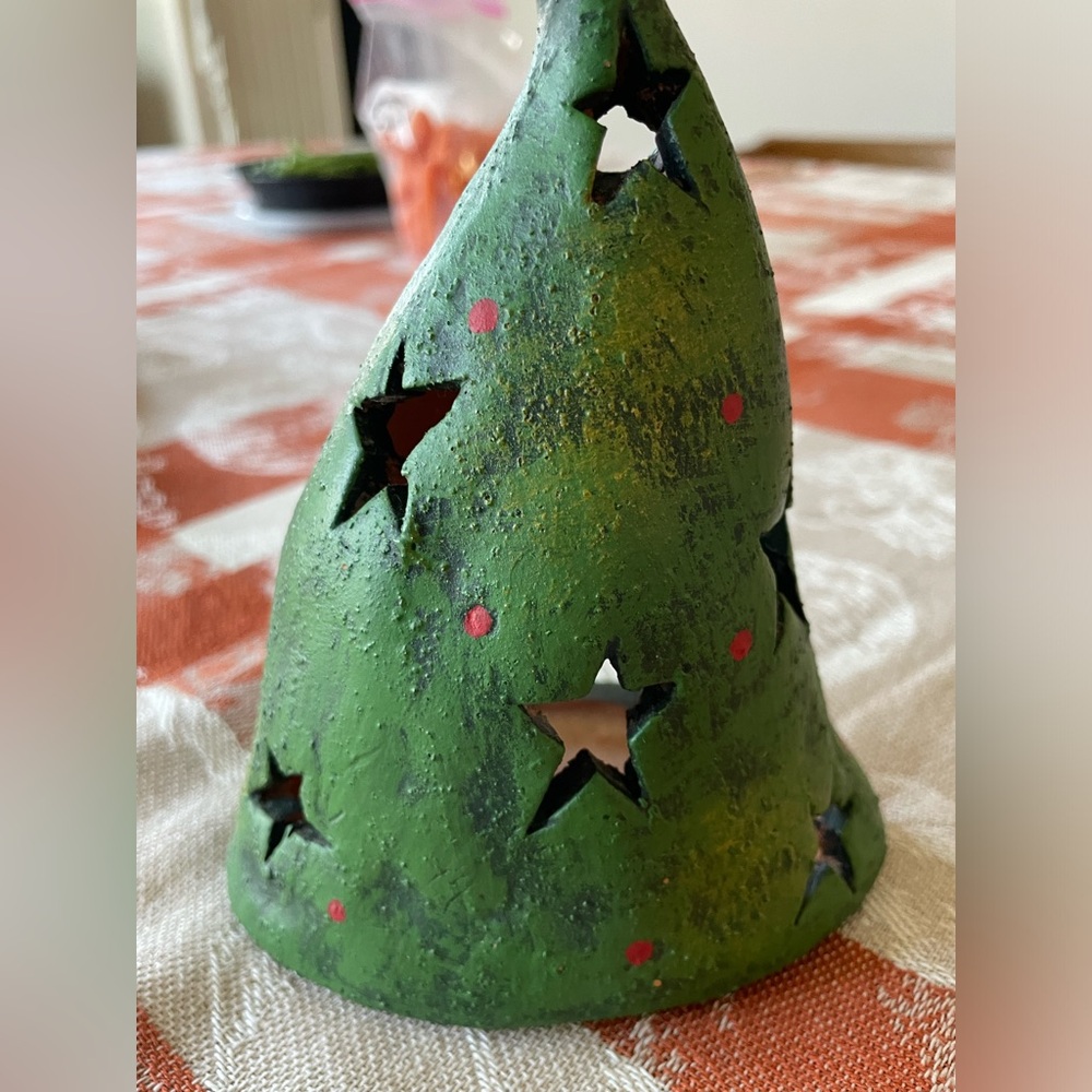 Christmas tree votive